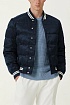 Утеплённый бомбер Moncler Dives - Navy