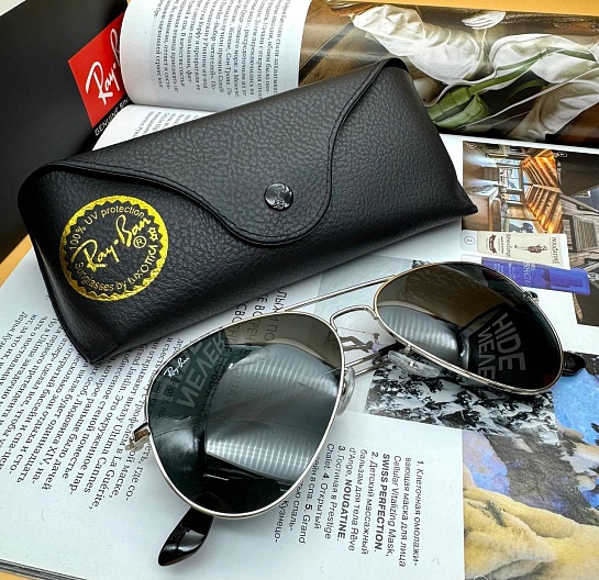 Солнцезащитные очки Ray-Ban Aviator Large Metal