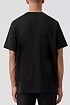 Чёрная футболка Burberry Roundwood Label