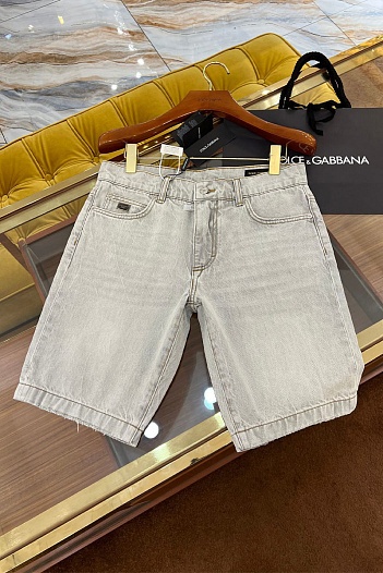 Джинсовые шорты Dolce & Gabbana Premium - Grey   