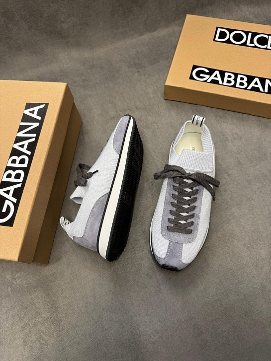 Мужские текстильные кроссовки Dolce & Gabbana 