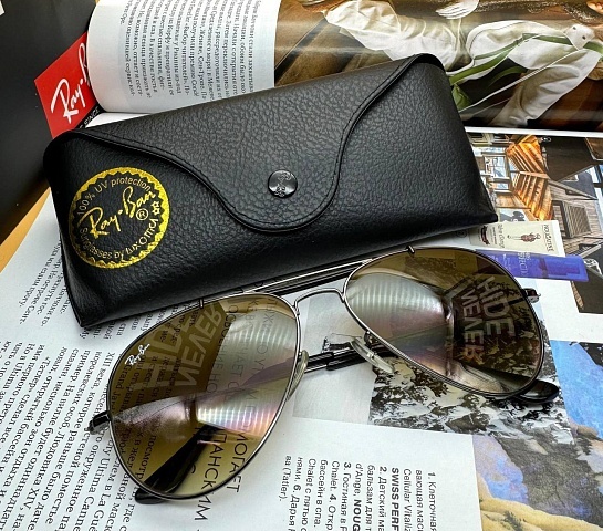 Солнцезащитные очки Ray-Ban Aviator Large Metal