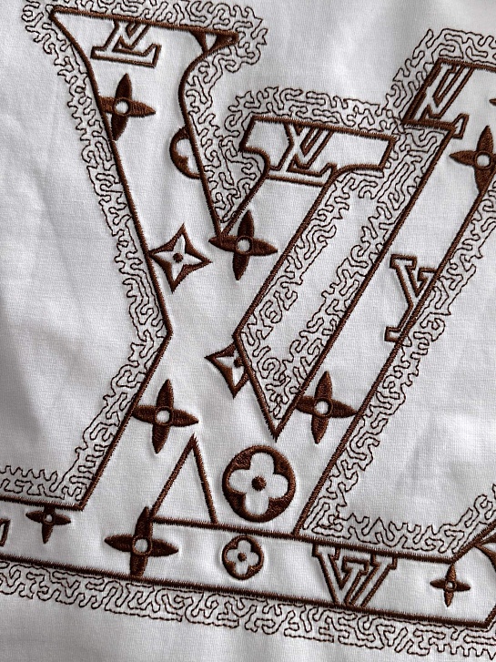 Футболка белого цвета Louis Vuitton Premium