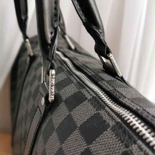 Дорожная сумка Louis Vuitton Keepall Damier Graphite 45x27 см   