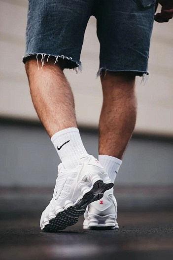 Кроссовки Nike Shox TL - White   