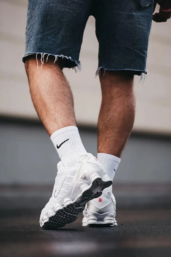 Кроссовки Nike Shox TL - White