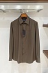 Мужская коричневая рубашка Kiton premium