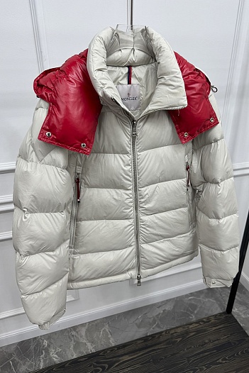 Мужской пуховик Moncler Poirier - Beige   