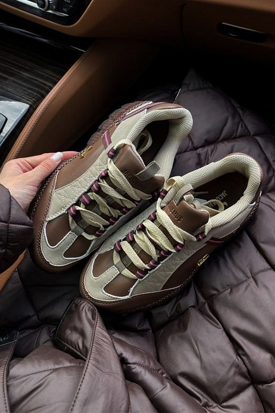 Кроссовки Jacquemus x Nike Air Humara LX "Ale Brown Gold"