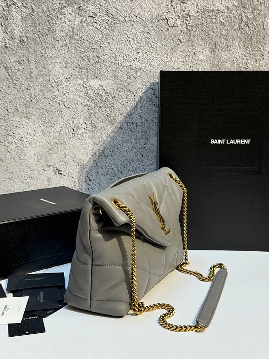 Кожаная сумка Yves Saint Laurent LouLou premium 28x17x9 см
