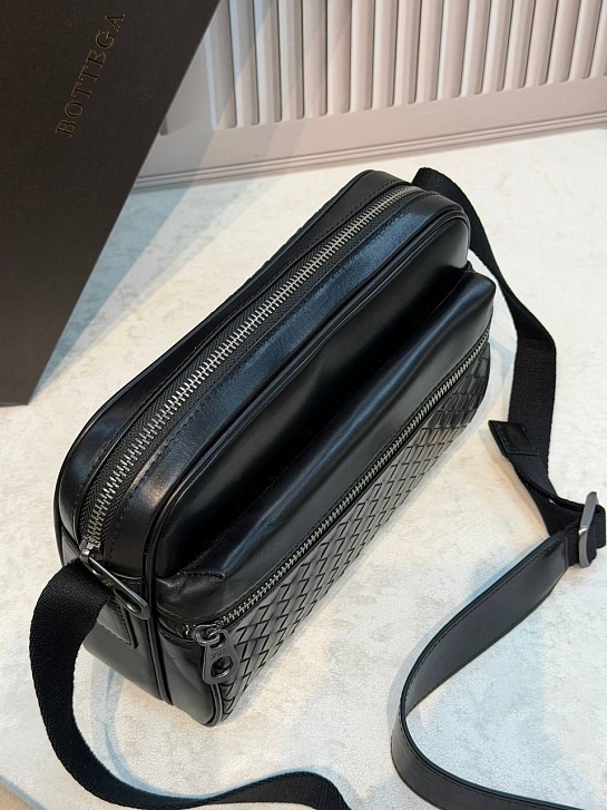 Кожаная сумка Bottega Veneta Intreccio premium 26x14x8 см