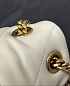 Женская кожаная сумка Yves Saint Laurent Loulou Premium 28x17x9 см - White