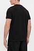 Мужская чёрная футболка Armani Exchange