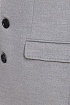 Серое мужское пальто Burberry logo label