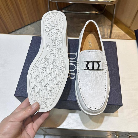 Мужские кожаные лоферы Dior