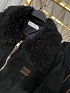 Чёрный женский костюм тройка MIU MIU