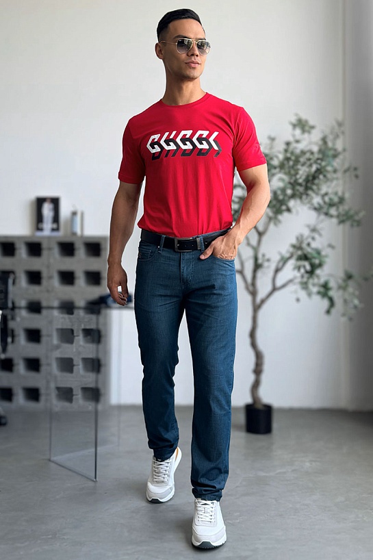 Мужские джинсы Canali regular fit - Navy