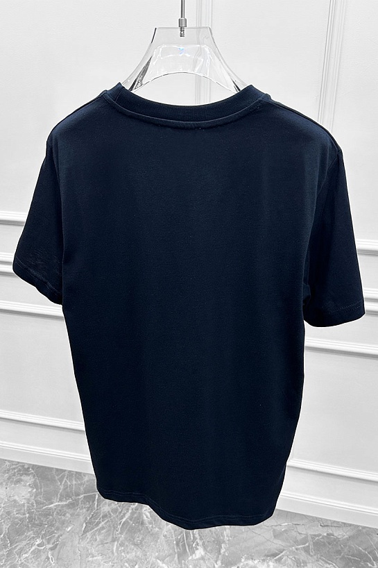 Мужская тёмно-синяя футболка Роlо Ralрh Lаurеn "Bear"