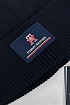 Мужская тёмно-синяя шапка Tommy Hilfiger logo-patch