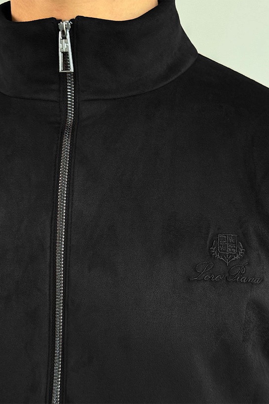 Мужская куртка Loro Piana чёрного цвета