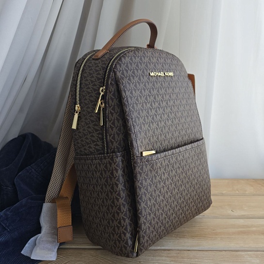 Кожаный рюкзак Michael Kors 40x28 см