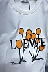 Белая оверсайз футболка Loewe