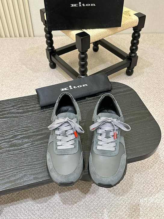 Мужские комбинированные кроссовки Kiton