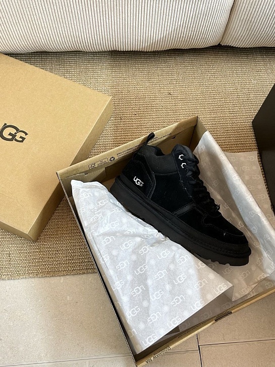 Ботинки с мехом UGG Highland Hi Heritage - Black