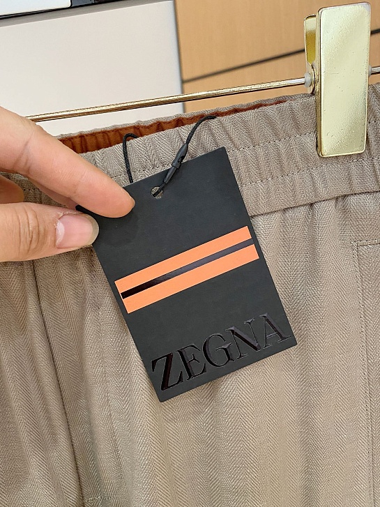 Шорты бежевого цвета Zegna premium