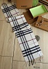 Шарф Burberry Check premium 168x30 см - White