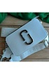 Кожаная сумка Marc Jacobs Snapshot 19x11 см - White