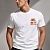 Мужская белая футболка Etro Pegasus logo