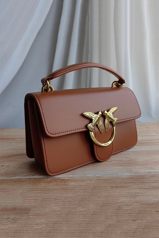 Женская кожаная сумка 21x12 см (2 расцветки)