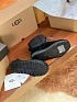 Женские замшевые ботинки UGG Classic Maxi Toggle Mini - Black
