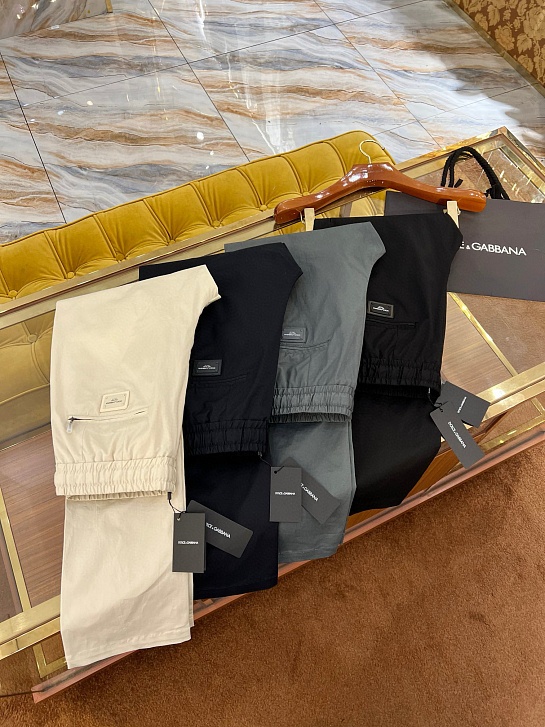 Мужские брюки Dolce & Gabbana Premium - Black