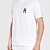 Футболка белого цвета Tommy Hilfiger logo-embroidered