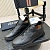 Мужские кроссовки Ermenegildo Zegna Triple Stitch Alligator - Black