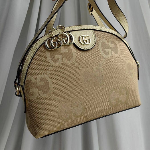 Сумка Gucci Ophidia Jumbo GG Small 24x18 см - Yellow   