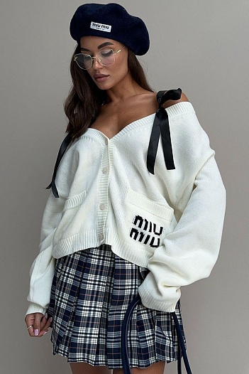 Женская синяя юбка Max Mara   