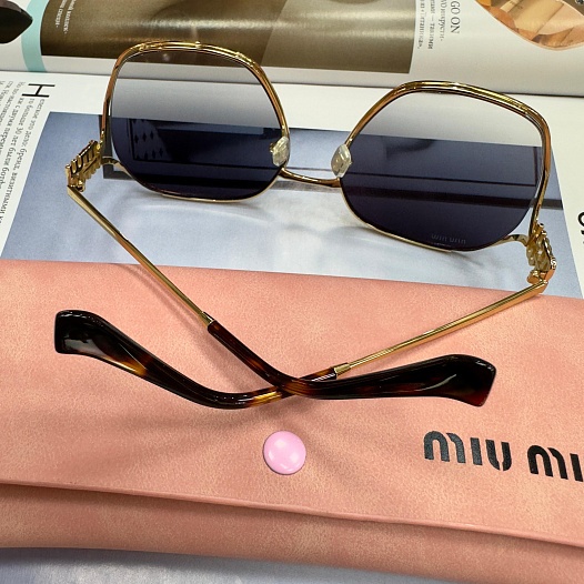 Женские солнцезащитные очки MIU MIU Glimpse   