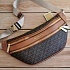 Женская кожаная сумка Michael Kors Kenly Small Crossbody 33x16 см