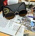 Солнцезащитные очки Ray-Ban Oval Metal - Brown
