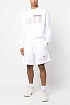 Шорты белого цвета Dsquared2 "ICON" logo-print