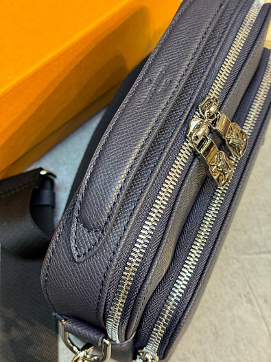 Кожаная сумка Louis Vuitton Avenue Messenger Premium 22.6x15.5x7 см   