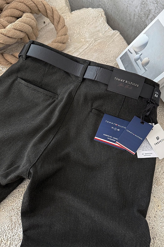 Мужские брюки Tommy Hilfiger narrow leg - Dark Grey