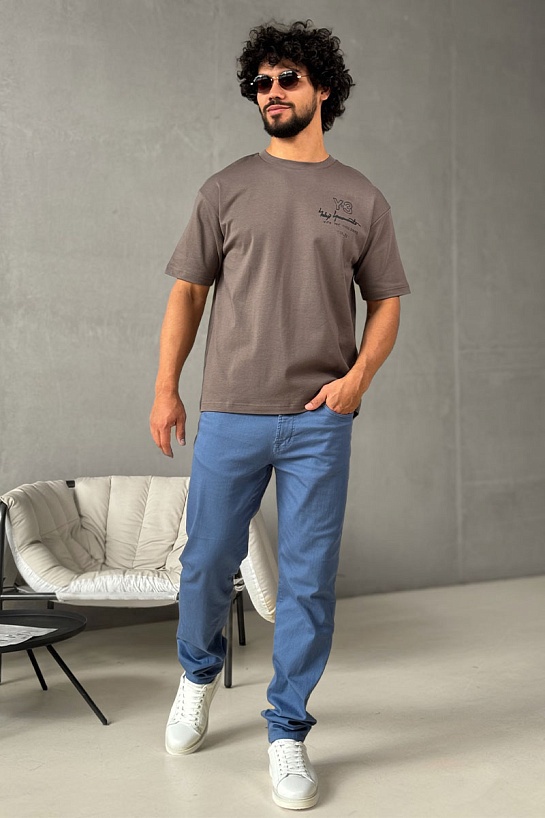 Мужские синие джинсы Jacob Cohen straight fit