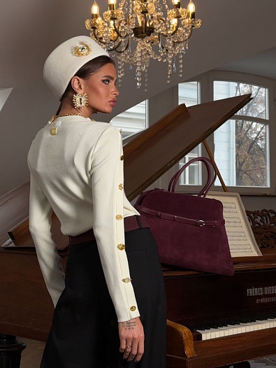 Женский свитер Schiaparelli Premium - White   