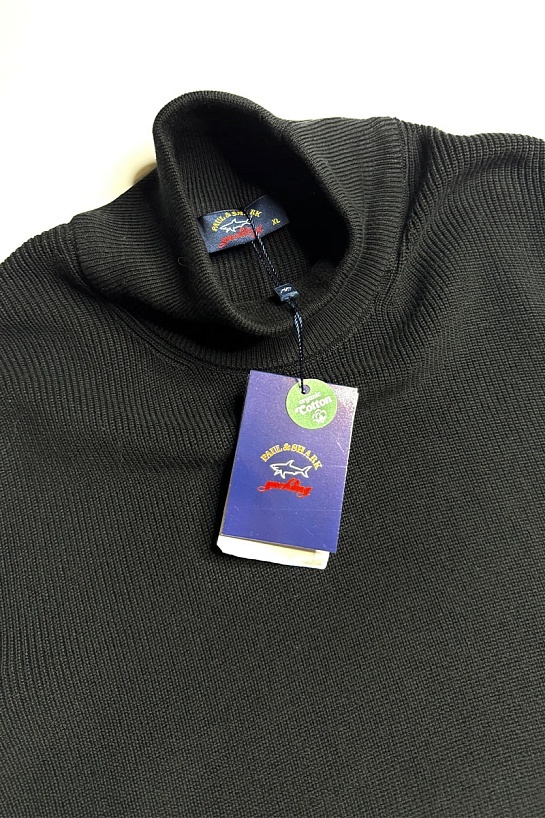 Мужской чёрный свитер Paul & Shark