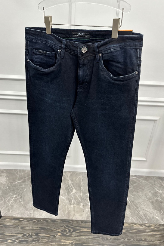 Джинсы тёмно-синего цвета Hugo Boss regular fit