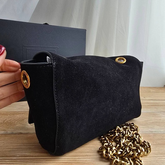 Замшевая сумка Yves Saint Laurent Kate 25x14 см   